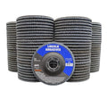 200-Pack Flap Disc 80 Grit 4.5" x 7/8" Sanding Discs
