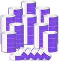 2000 Pcs Paper Wristbands for Events Waterproof Neon Purple Wrist Bands Adhesive Concert Identification Wristbands Hand Bands for Events(Purple)