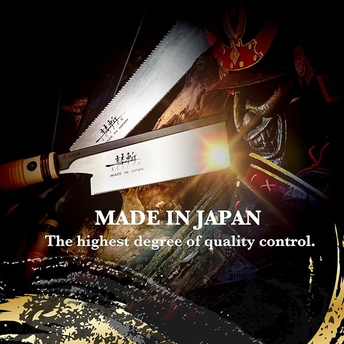 SUIZAN Dozuki Dovetail Saw 6" Crosscut - Professional Japanese Pullsaw Handsaw Woodworking Tools