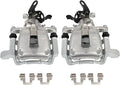 SCITOO 19B2976 19B2977 Rear Left & Right Disc Brake Calipers Assembly w/Bracket For Audi For A3/For A3 Quattro,For Volkswagen For Golf/For GTI/For Jetta/For Rabbit