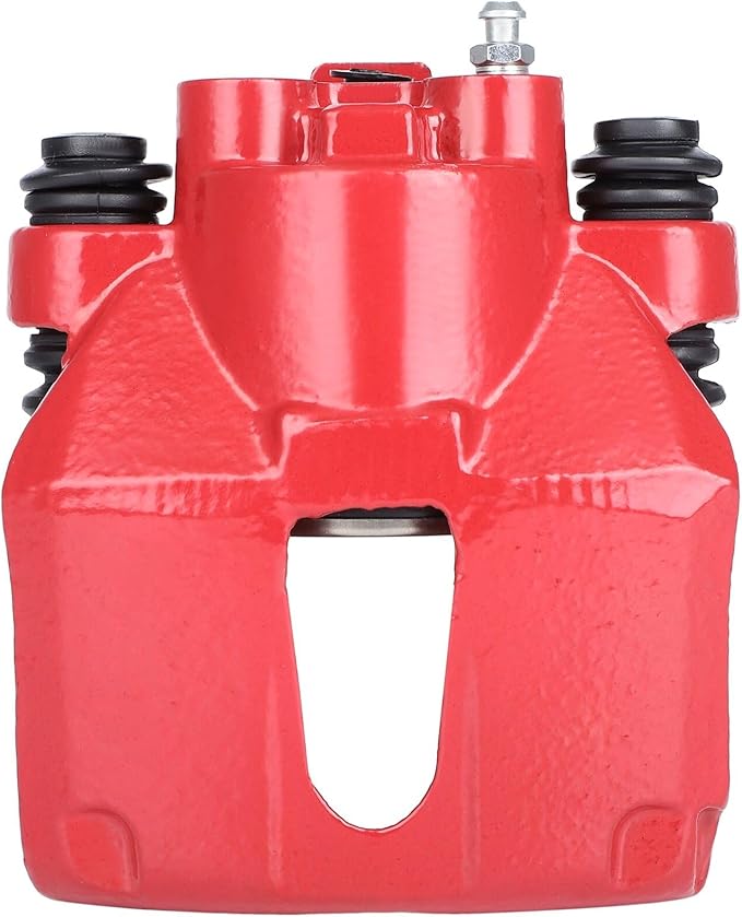 SCITOO Rear Left Brake Caliper Without Bracket 18-4678 Red Compatible For Ford 1997-2004 For Lincoln 1998-2010