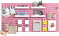 22"x44" Plastic Pegboard Panels Durable Modular Organizer Boards for Wall Storage, Garage, Workshop & Craft Room – Lightweight & Easy to Install