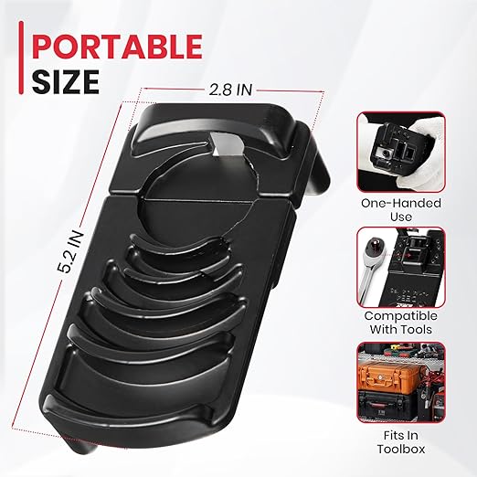 AFA Tooling - Metal Body Deburring Tool, PVC Chamfer Tool for Plastic Pipe with 1/2" Square Drive Pocket, Creates Smooth 15° Chamfered Edges, Reamer for 6 Pipe Sizes from 1-1/4" to 4", Chamfering Tool