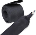 Heat Shrink Braided Sleeving, 2:1 Ratio Shrinkable Fabric Tubing Sleeve Abrasion Protection Cable Wire Sheath (1-1/8"-15ft)