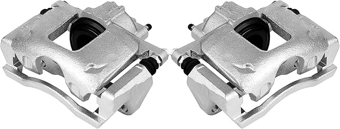SCITOO Front Left+Right Brake Calipers With Bracket 18B5045 18B5044 Compatible For Chrysler 2008-2012 For Dodge 2007-2016 For Jeep 2007-2012 For Ram 2012 For Volkswagen 2009-2012