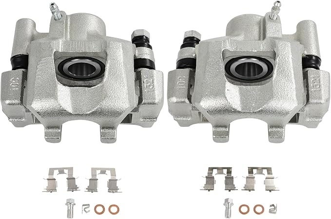 cciyu Rear Left & Right Brake Calipers Assembly w/Bracket 19B2685 19B2684 2002 2003 For Lexus For ES300,2004 2005 2006 For Lexus For ES330,2002 2003 2004 2005 2006 For Toyota For Camry