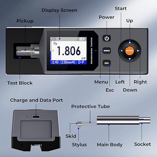 GOYOJO GSR750 Surface Roughness Tester – Precision Measurement for Industrial Excellence