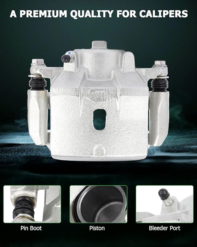 SCITOO Front Right Brake Caliper With Bracket 18-B4911 Compatible For Chevrolet For Malibu 2004-2008 For Chevrolet HHR 2006-2011 For Pontiac G6 2006-2008