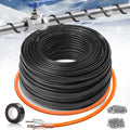 Pipe Heating Cable 120FT (3FT-200FT) for Metal & Plastic Water Pipes - Freeze Protection up to -40°F, 5W/FT 120V Heat Tape to Keep Water Flowing