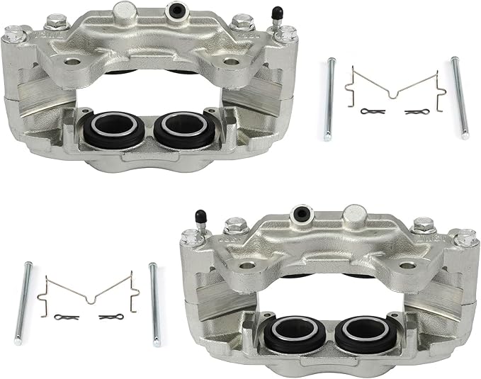 SCITOO Front Left+Right Brake Calipers Without Bracket 192713 192712 Compatible For Toyota For 4runner 2003-2005,For Toyota For Sequoia 2001-2007,For Toyota For Tundra 2000-2006
