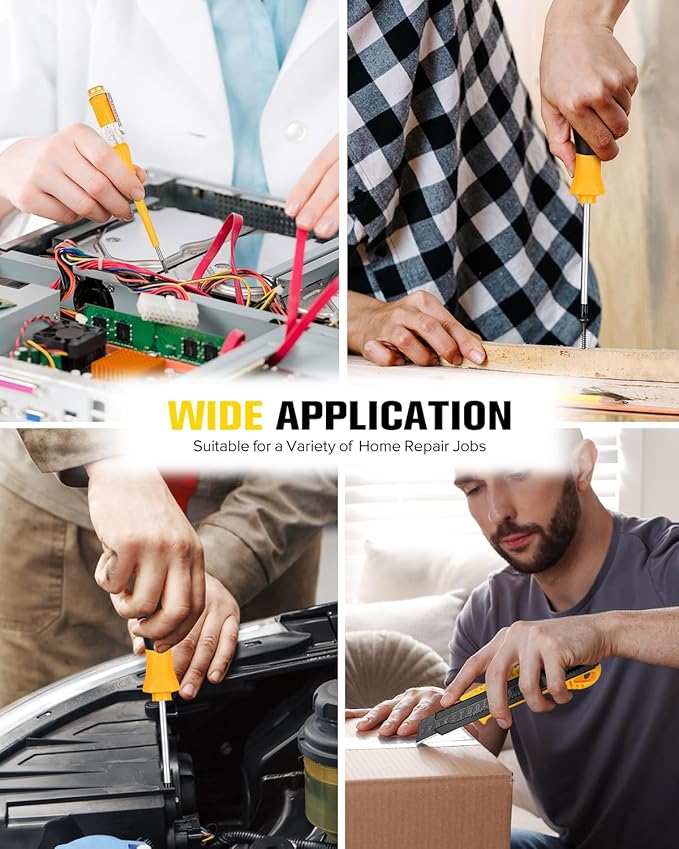 5pcs General Household Tool Set, Includes Pliers, Crosshead Screwdriver, Flat-head Screwdriver, Electrical Pen, Suitable for Daily Use