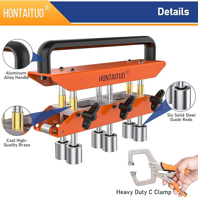 Three-Station Edge Roller Bender,0-90° Bending Angle Bending Metal Roofing Materials,Adjustable for Making 5/8" to 4" (16 to 102 MM) Bends in 29 to 22-Gauge Steel,Large Sheet Metal Bender