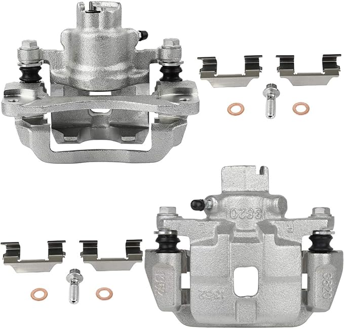 SCITOO 19B2583 19B2582 Rear Left & Right Disc Brake Calipers Assembly w/Bracket For Subaru For Baja 2003-2006,For Subaru For Legacy 2000-2004,For Subaru For Outback 2000-2004