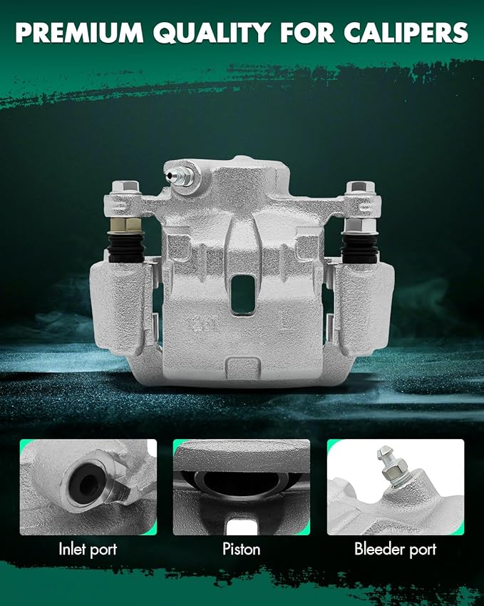 SCITOO 19B3425 Rear Left Disc Brake Caliper Assembly w/Bracket For Subaru For Impreza 2008-2014,For Subaru For WRX 2012-2018