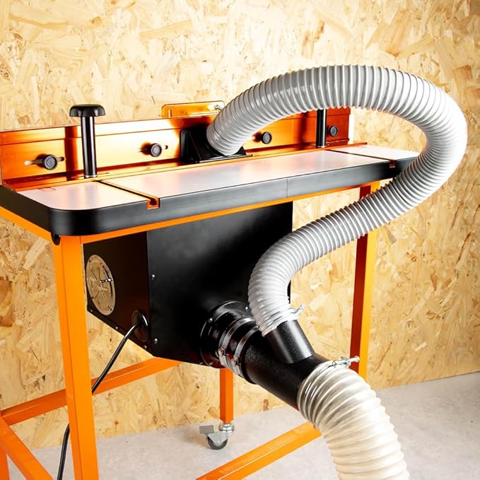 O'SKOOL Dust Collection Box with Router Table Dust Collection Kit