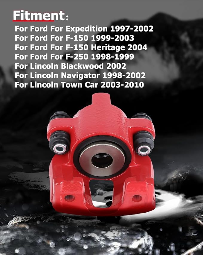 cciyu Rear Left Brake Caliper Assembly 18-4678 For Ford For Expedition/For F-150/For F-150 Heritage/For F-250,For Lincoln For Blackwood/For Navigator/For Town Car