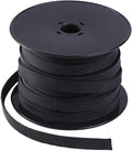 Keco 100ft – 1 inch PET Expandable Braided Cable Sleeve – Wire Sleeving for Audio Video and Other Home Device Cable Automotive Wire - Black