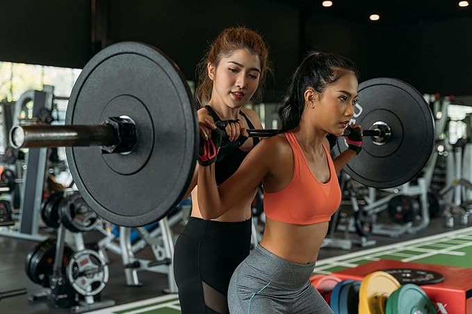 Barbell Clamps 2 inch, Heavy Duty Exercise Collars 2" Quick Release Pair of Locking Pro Olympic Weight Bar Plate Locks Collar Clips Weightlifting Fitness Training - Gray