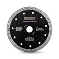 DT-DIATOOL Diamond Granite Blade 6 Inch for Marble Porcelain Tile Ceramic Diamond Cutting Disc with Mesh Turbo Diamond Segments