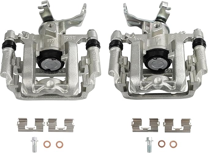 SCITOO 18B5471 18B5470 Rear Left & Right Disc Brake Calipers Assembly w/Bracket For Buick For Encore 2013-2017,For Chevrolet For Sonic 2013-2016,For Chevrolet For Trax 2013-2017