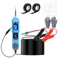 Multifunctional Car Circuit Tester,Digital Display Short Circuit Finder,6-24V AC/DC Car Power Tester, Component Activation Electrical Tester for Trailer Lights Testing/Continuity Testing