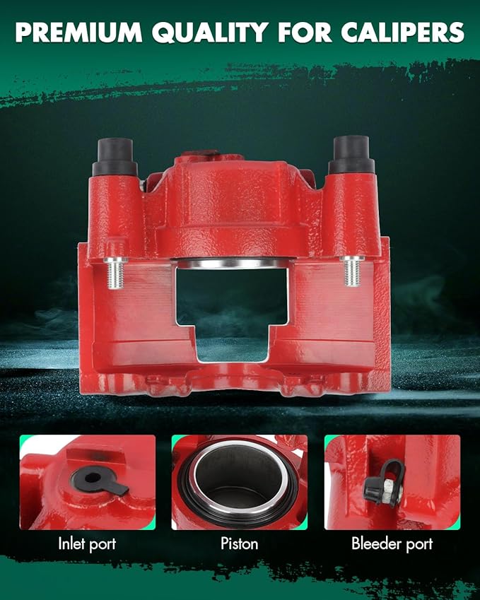 SCITOO Front Right/Front Left Disc Brake Caliper 184299 Fit For Cadillac 1990-1993 1997-2000 For Chevrolet 1988-2002 For Dodge 1994-1999 For GMC 1988-2002(Only 1 Brake Caliper)