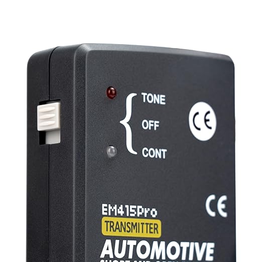 EM415Pro Automotive Circuit Breaker Finder Electrical Tester, 6-42V Wire Tracer Short Circuit Finder, Cable Tracker & Voltage Detector with 7 Inch Flexible Probe for Car and Home Diagnostics
