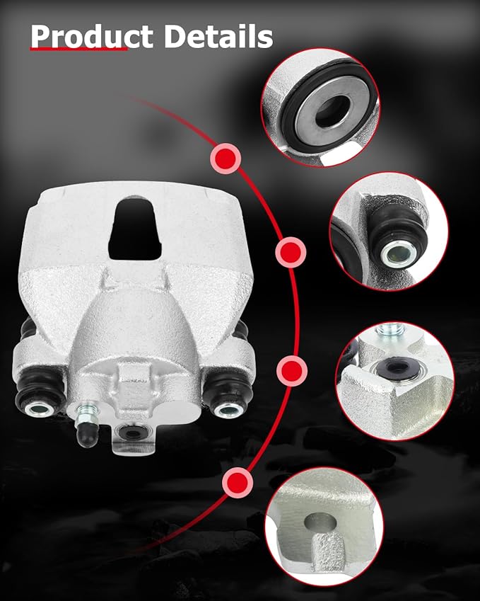 cciyu Rear Left Brake Caliper 18-4678 For Ford For Expedition/For F-150/For F-150 Heritage/For F-250,For Lincoln For Blackwood/For Navigator/For Town Car