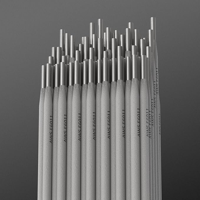 TOOLIOM E6011 Low Hydrogen Welding Rod 1/8" 5LB Carbon Steel Stick Electrodes