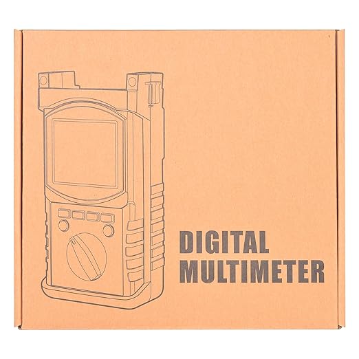 Digital Insulation Resistance Tester, RQ-6688F Voltage Tester 250/500/ 1000/ 2500V, Auto Range Megohmmeter 1MΩ~20GΩ, Resistance Tester with 1999 Count LCD Display, Data Hold, Back-Light （Battery）