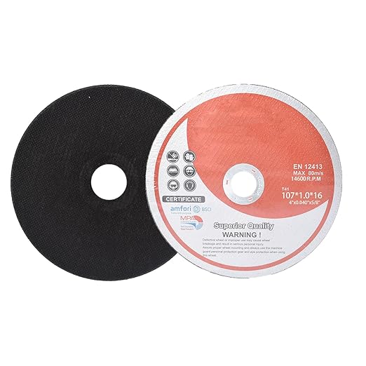 100 Pack 4" x.040 x5/8" Cut Off Wheel - Metal & Stainless Steel Thin Cutting Discs