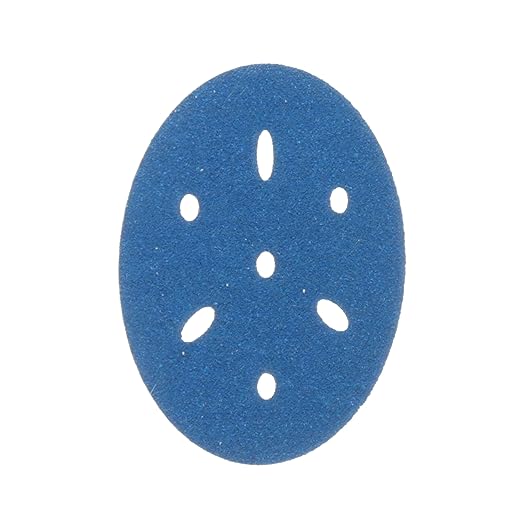 3m 3M-36142 Hookit Blue Abrasive Disc Multi-hole, 3 80 Grade