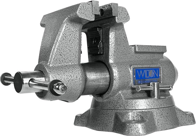 Wilton Mechanics Pro Bench Vise, 4-1/2" Jaw Width, 4" Jaw Opening, 3-1/2" Throat (Model 845M)