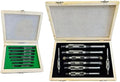 Adjustable Hand Reamer Tool HV to H11 Sizes - 1/4" to 1 1/16” Reaming Tool for Precise Hole Finishing with 6 Carbon Steel Blades - Hand Tools Reamers for Metal & Wood - 6.35mm - 38.10mm