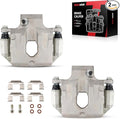 Torchbeam 2PCS Rear Driver and Passenger Side Brake Caliper for 2002-2009 Trailblazer, 2002-2009 Envoy, Disc Brake Caliper Replace # 18B4805+18B4804 For Chevrolet GMC Buick Isuzu Saab