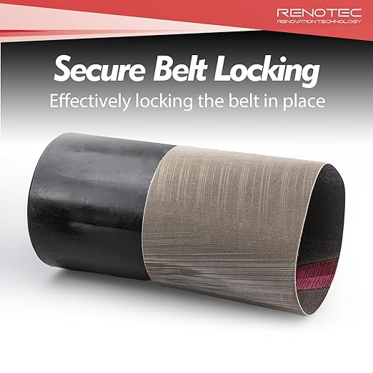 Rubber Expanding Drum 3 Pcs for Abrasive Sanding Bands, 3.5" x 4" with 3/4" Quad Keyway
