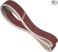 10 Pcs Sanding Belts 2 x 72 Inch 120 Grit Aluminum Oxide Abrasive Sandpaper for Belt Sander Metal Grinding Wood Working Weld Rust Removal