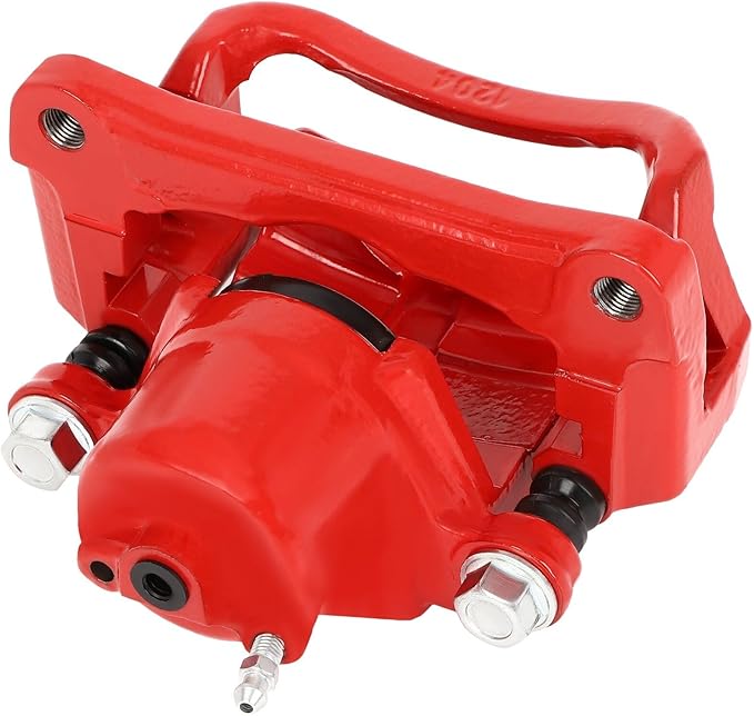 SCITOO Rear Right Brake Caliper With Bracket 19B3276 Red Compatible For Toyota For Sequoia 2008-2017 For Toyota For Tundra 2007-2017