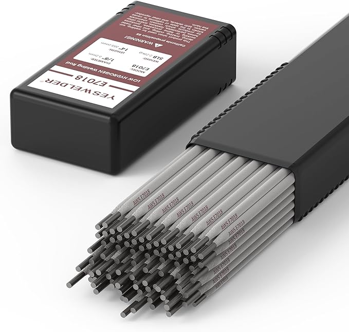 YESWELDER E7018 1/8'' 5LB Welding Rod Low Hydrogen Carbon Steel Stick Electrodes