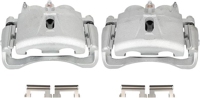 SCITOO 18B4817 18B4816 Front Left & Right Brake Calipers w/Bracket For Chevrolet For Express 3500/For Express 4500/For Silverado 3500/For Silverado 3500 Classic,For GMC For Savana 3500/For Savana 4500