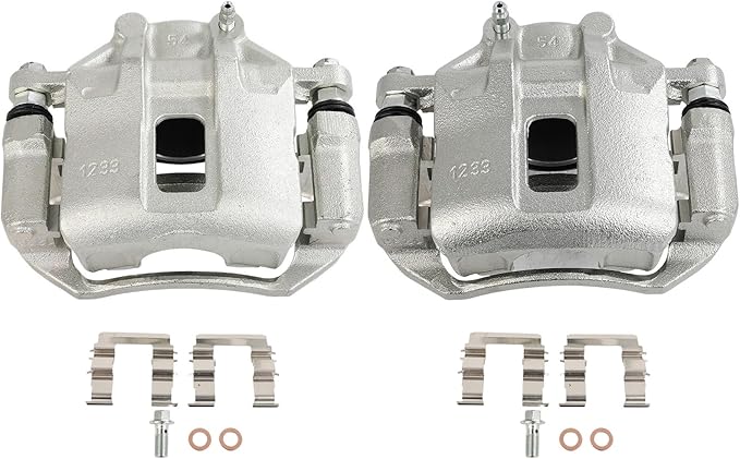 SCITOO 19B3300 19B3301 Front Left & Right Disc Brake Calipers Assembly w/Bracket For Dodge,For Hyundai,For Kia,For Lexus,For Toyota