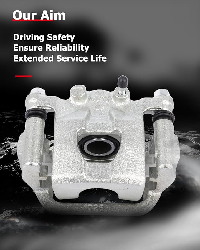 cciyu 19-B2780A Rear Left Brake Caliper Assembly w/Bracket For Nissan For Altima 2.5L 2007-2012,For Nissan For Altima 3.5L 2007-2012,For Nissan For Maxima 3.5L 2007-2008