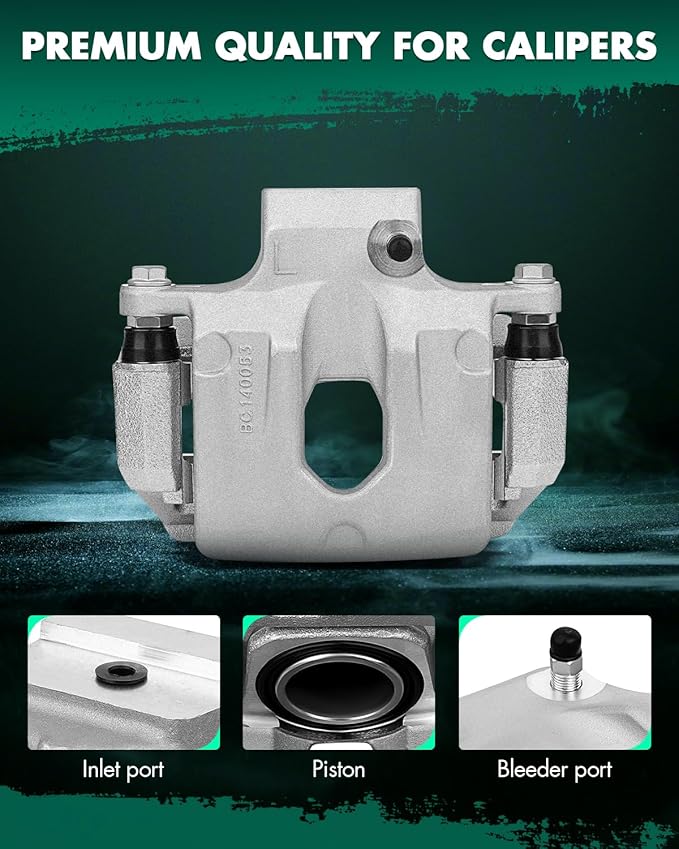 SCITOO 18B4804 18B4805 Rear Left & Right Brake Calipers w/Bracket For Buick For Rainier,For Chevy For SSR/For Trailblazer,For GMC For Envoy,For Isuzu For Ascender,For Oldsmobile,For Saab