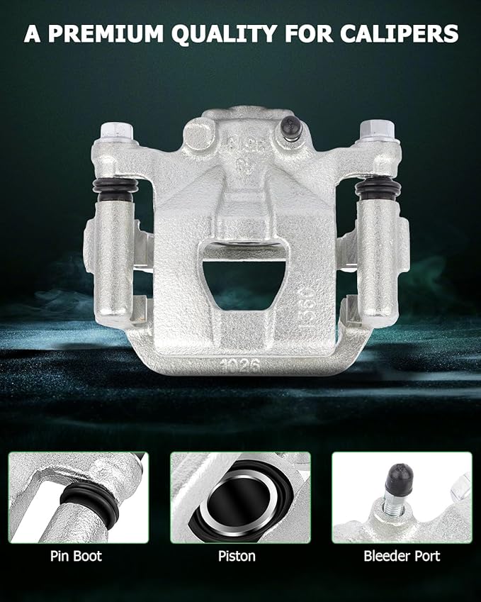 SCITOO Rear Left Brake Caliper With Bracket 19B2780 Compatible For Nissan Altima 2002-2006 2013-2018 For Nissan Maxima 2003-2007