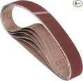 6Pcs Sanding Belts 2 x 36 Inch 80 Grit Aluminum Oxide Abrasive Sandpaper for Belt Sander Metal Grinding Wood Working Weld Rust Removal