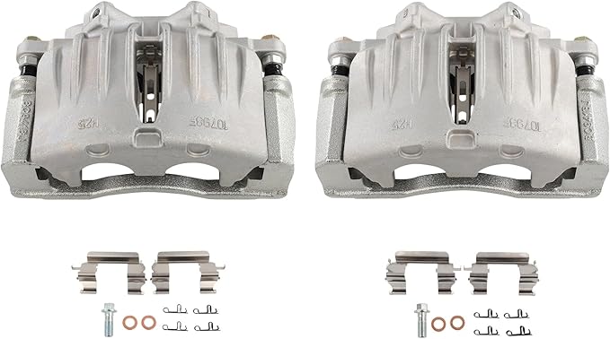 SCITOO 18B4798A 18B4799A Front Left & Right Brake Calipers w/Bracket For Buick For Rainier,For Chevrolet For SSR/For Trailblazer,For GMC For Envoy,For Isuzu For Ascender,For Oldsmobile For Bravada