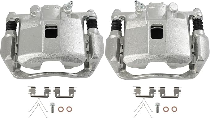 SCITOO 19B6038 19B6039 Rear Left & Right Disc Brake Calipers Assembly w/Bracket For Acura For ILX,For Honda For Civic/For CR-Z/For Fit