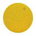 Benchmark Abrasives 5" Premium Aluminum Oxide Stearated Gold No Holes Hook and Loop Discs for Sanding of Metals Non-Ferrous Metals Wood Plastic Fiberglass (50 Discs) - Mixed High Grits