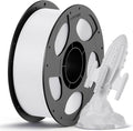 ANYCUBIC PETG Filament 1.75mm, 3D Printer Filament, Dimensional Accuracy +/- 0.02mm, Exceptional Toughness, Print with Most FDM 3D Printers, 1KG Reusable Spool, White