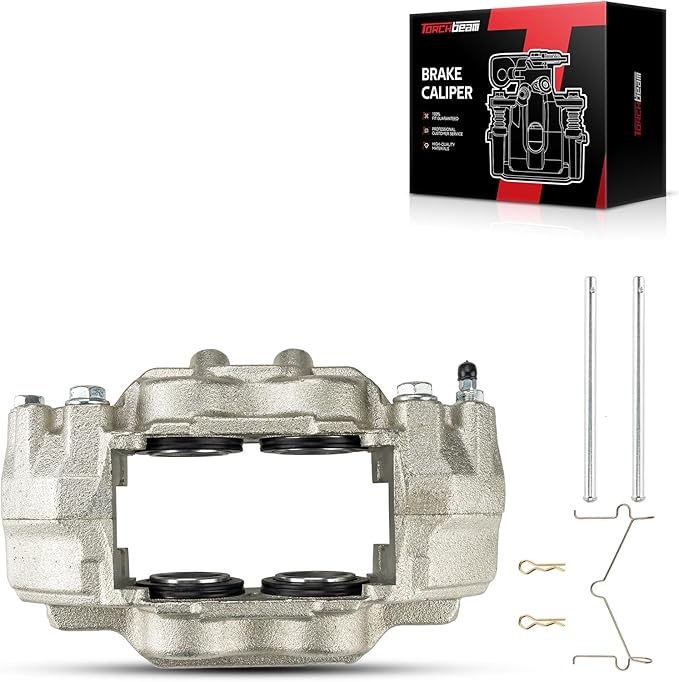 Torchbeam Brake Caliper For Front left Driver Side for 2000-2006 Tundra, 2001-2007 Sequoia, Front Right Passenger Side for 2003-2005 4Runner, Disc Brake Caliper Assembly with Bracket # 192712